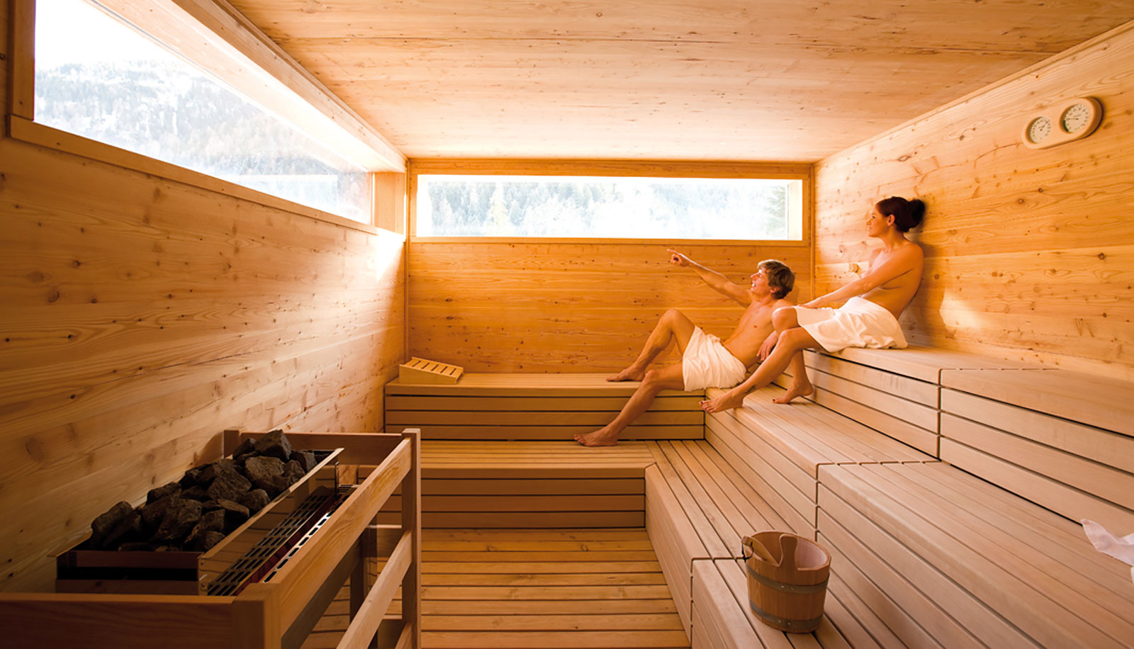 Sauna. 