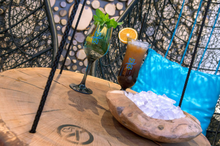 Drinks und Eis im MyWellness Berlin