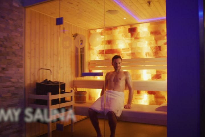 Sauna-Kabine im MyWellness Berlin Wilmersdorf